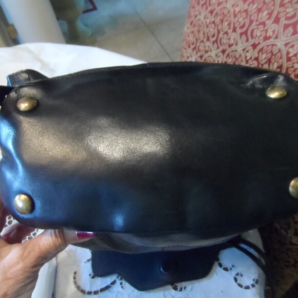 Rag & Bone Mini Pilot Black Leather Backpack - Picture 12 of 16